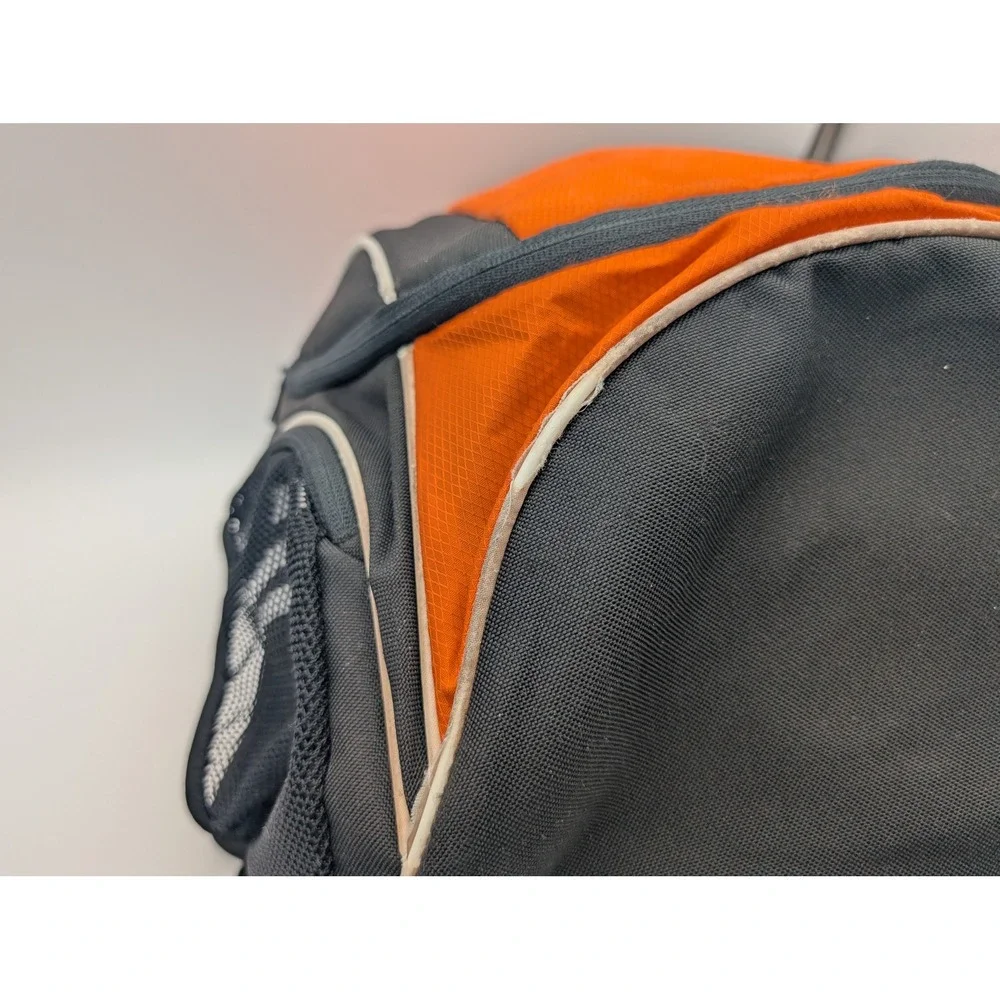 Adidas LoadSpring Fresh Pak Backpack Black Orange Climacool Mesh Straps